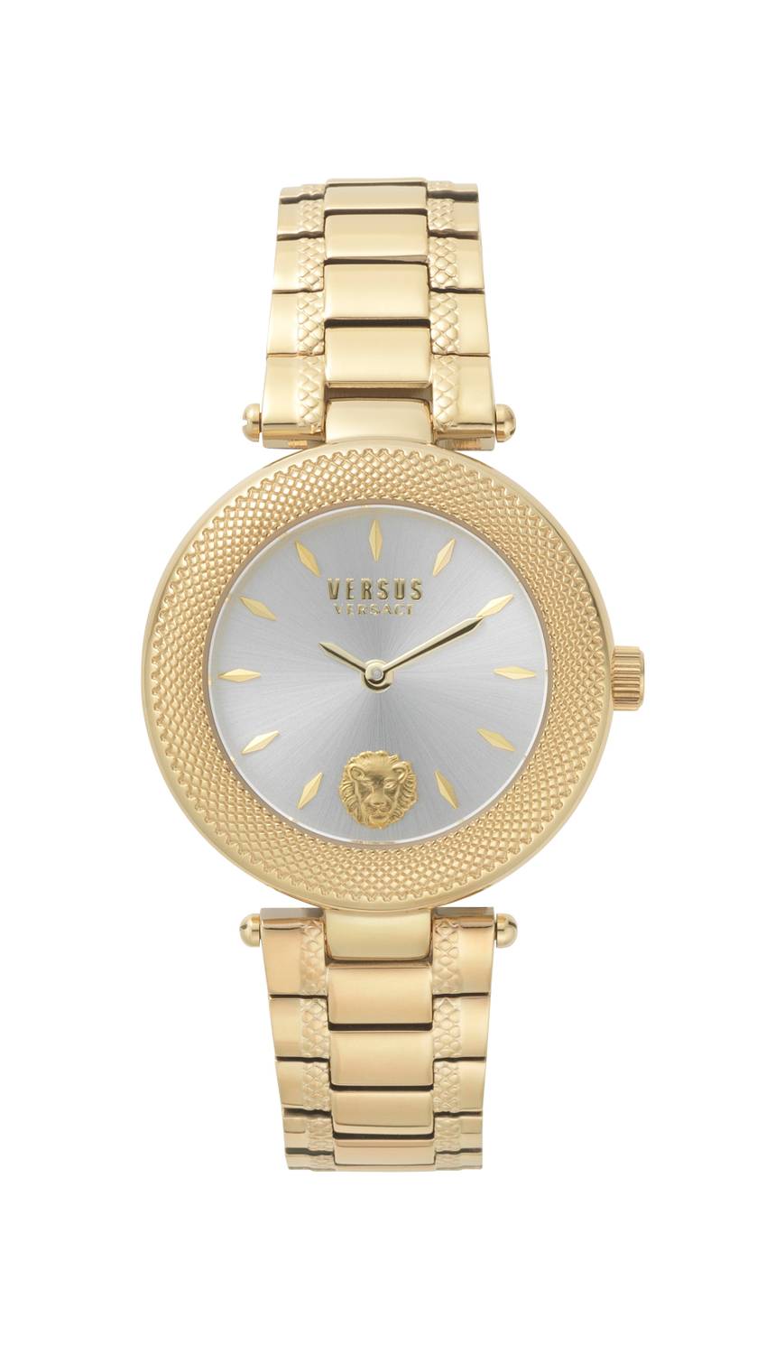 Versus by Versace Damen Armbanduhr Brick Lane 36 mm mit Armband im Set VSP712118