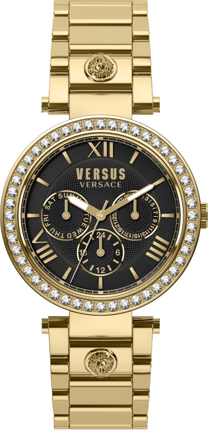 Versus by Versace Damen Armbanduhr Camden Market 38 mm Armband Edelstahl VSPCA5121