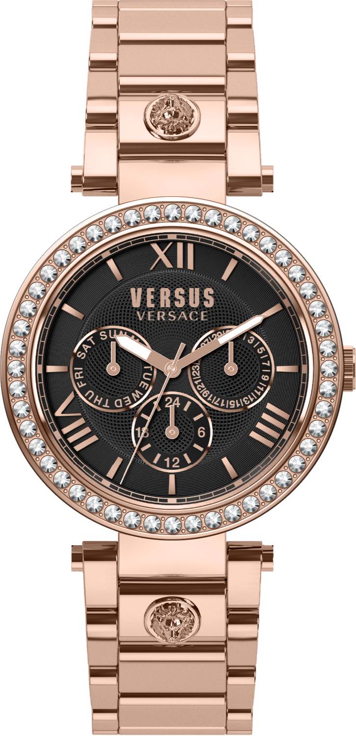 Versus by Versace Damen Armbanduhr Camden Market 38 mm Armband Edelstahl VSPCA5321