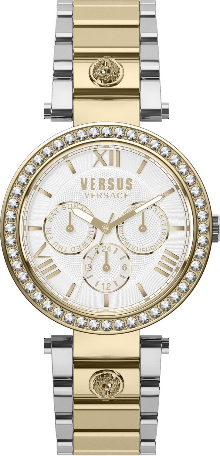 Versus by Versace Damen Armbanduhr Camden Market 38 mm Armband Edelstahl VSPCA5421