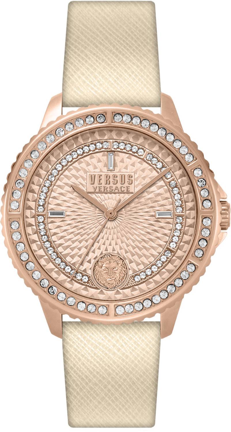 Versus by Versace Damen Armbanduhr Montorgueil 38 mm Armband Edelstahl VSPLM3721
