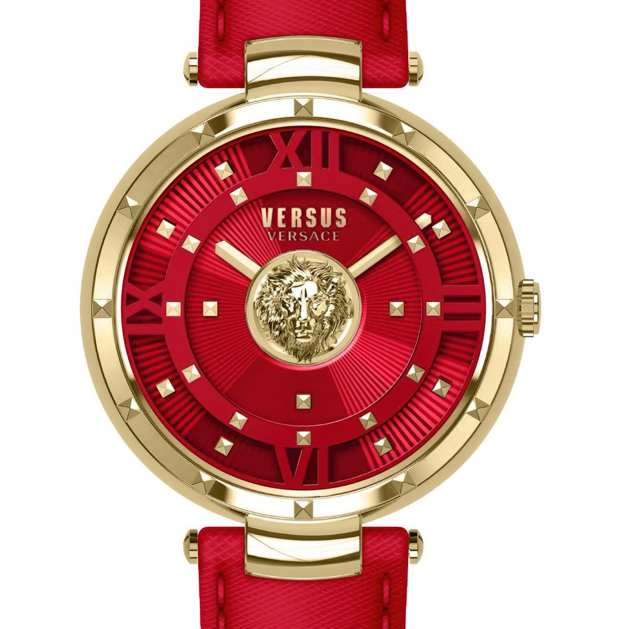 Versus by Versace Damen Armbanduhr Moscova 38 mm Armband Leder VSPHH3521