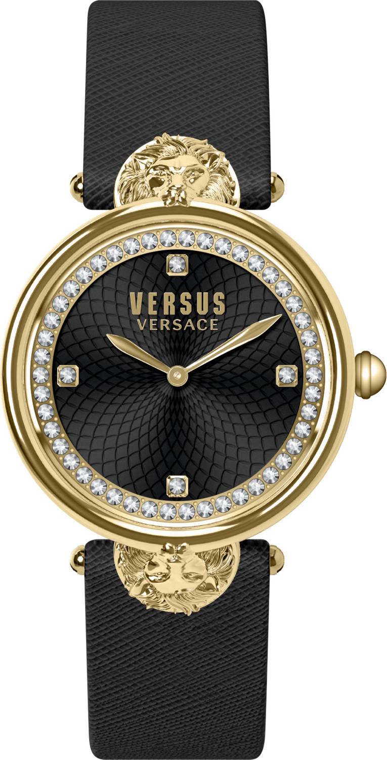 Versus by Versace Damen Armbanduhr Victoria Harbour 34 mm Armband Leder VSP333121