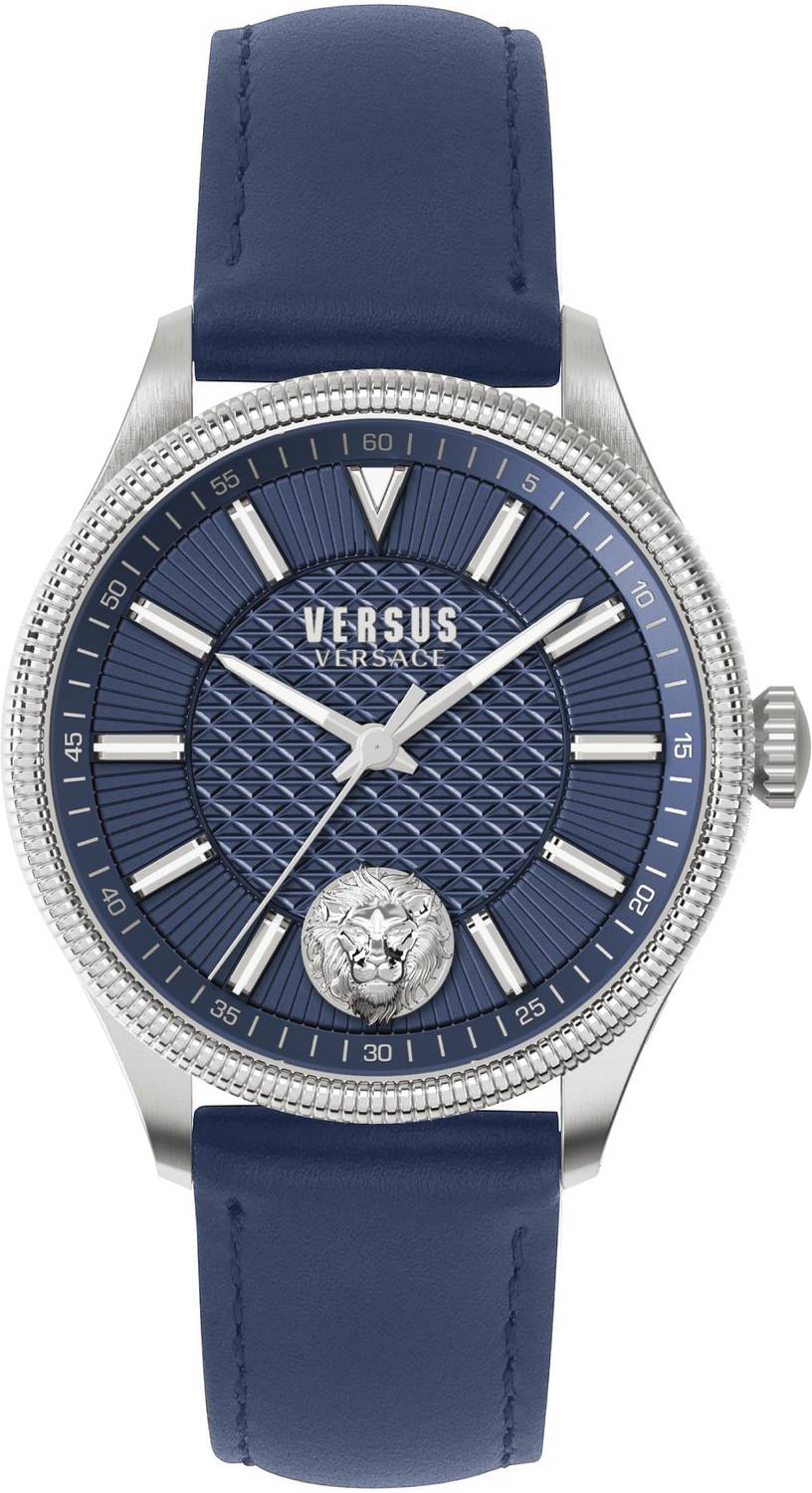 Versus by Versace Herren Armbanduhr Colonne 45 mm Armband Leder VSPHI4721