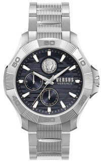 Thumbnail for Versus by Versace Herren Armbanduhr DTLA 46 mm Armband Edelstahl VSPZT2421