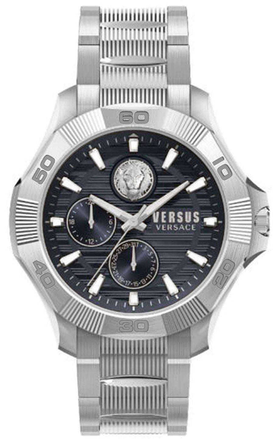 Versus by Versace Herren Armbanduhr DTLA 46 mm Armband Edelstahl VSPZT2421