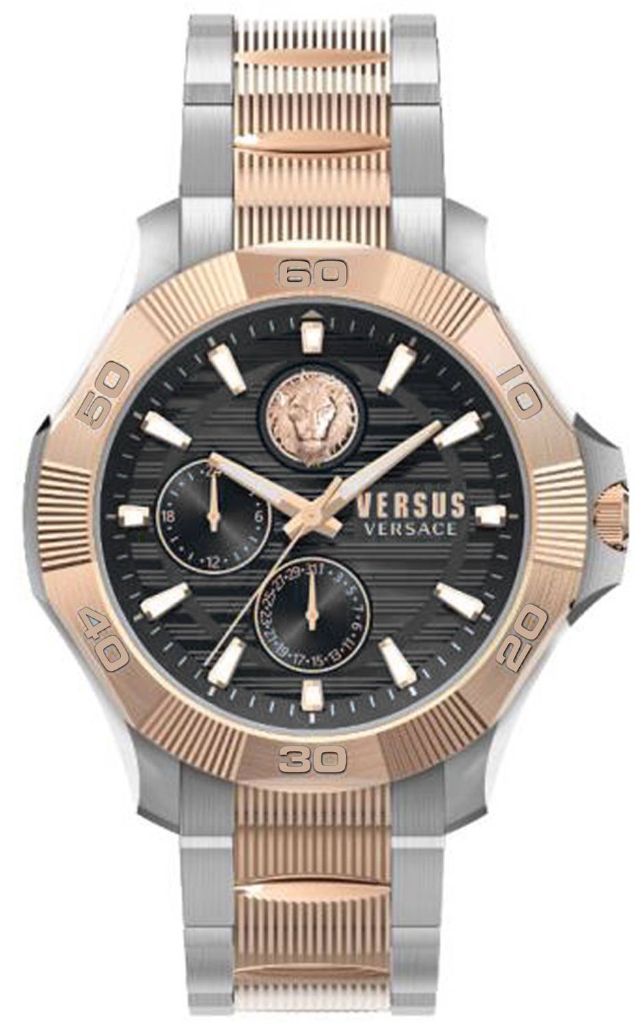 Versus by Versace Herren Armbanduhr DTLA 46 mm Armband Edelstahl VSPZT2821