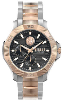 Thumbnail for Versus by Versace Herren Armbanduhr DTLA 46 mm Armband Edelstahl VSPZT2821