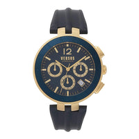 Thumbnail for Versus Versace Herren Armbanduhr LOGOGENT CHRONO STAINLE STEELBLUEDIALBLUESTRAP VSP762218