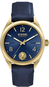 Thumbnail for Versus by Versace Herren Armbanduhr Lexington 44 mm Armband Leder VSPLI3221