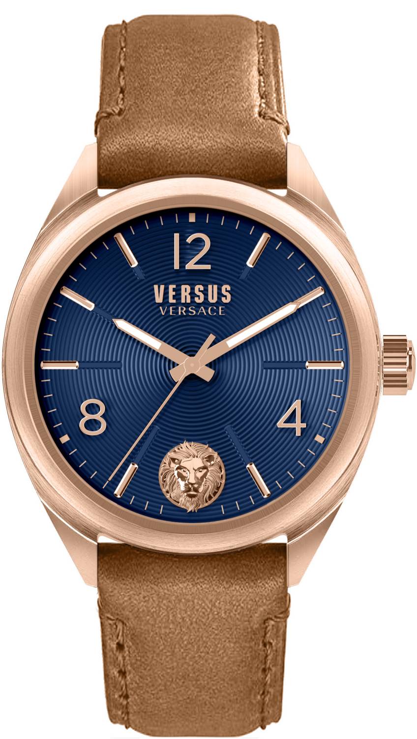 Versus by Versace Herren Armbanduhr Lexington 44 mm Armband Leder VSPLI3421