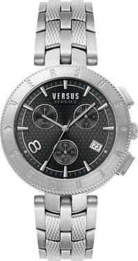 Thumbnail for Versus by Versace Herren Armbanduhr Logo 44 mm Armband Edelstahl VSP763118